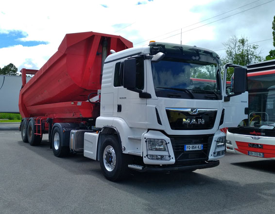 Camion benne Carlin TP