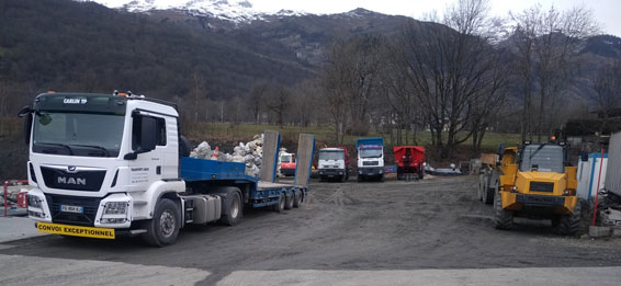 Porte engins